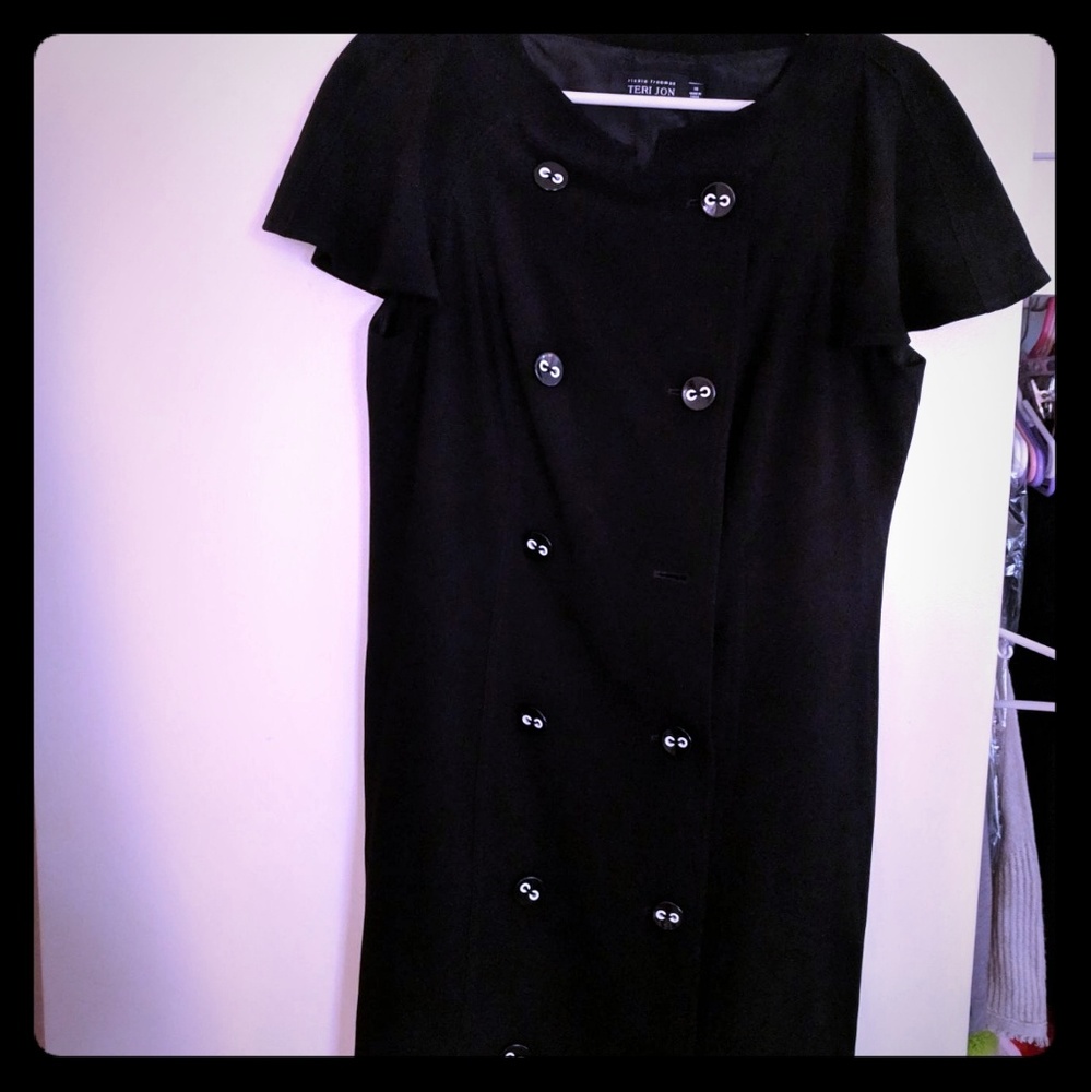 Black Dress Rickie Freeman for Terrie Jon